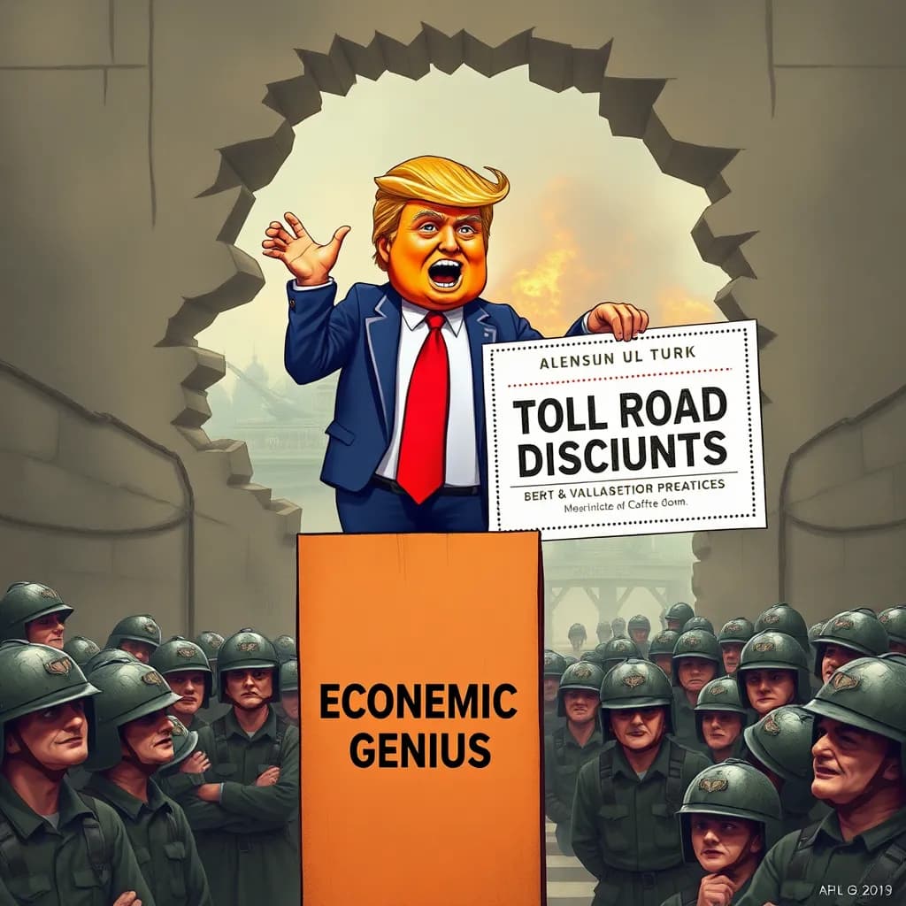 Trump besøger Ohio for at tale om økonomi under tredje verdenskrig: 'Vi har også nogle gode tilbud på benzin'