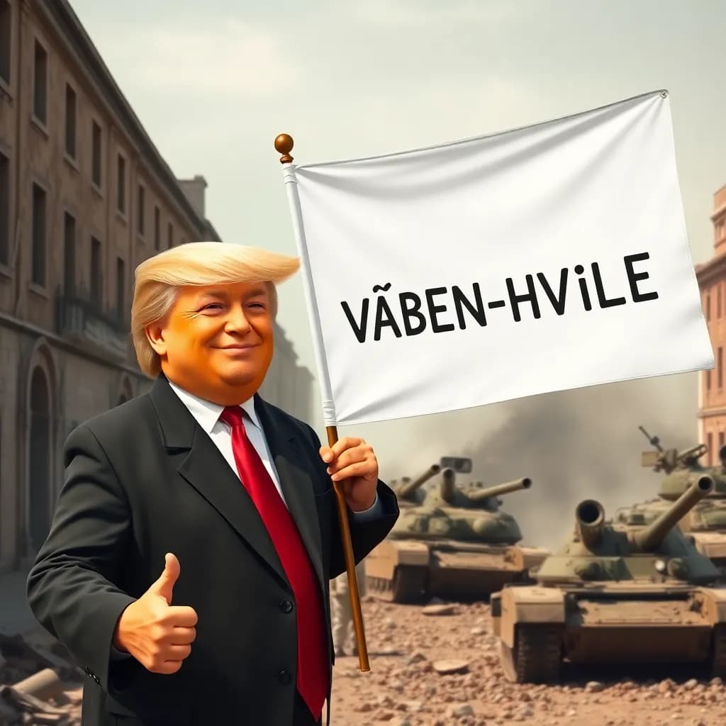 Trump erklærer våbenhvile for 'overstået' og beordrer nye luftangreb — mener det betyder at man nu må skyde igen