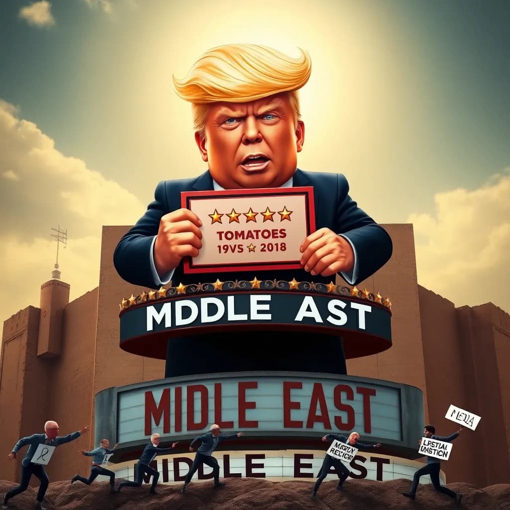 Trump kræver fem stjerner på Rotten Tomatoes for sin 'Iran-krigsfilm'