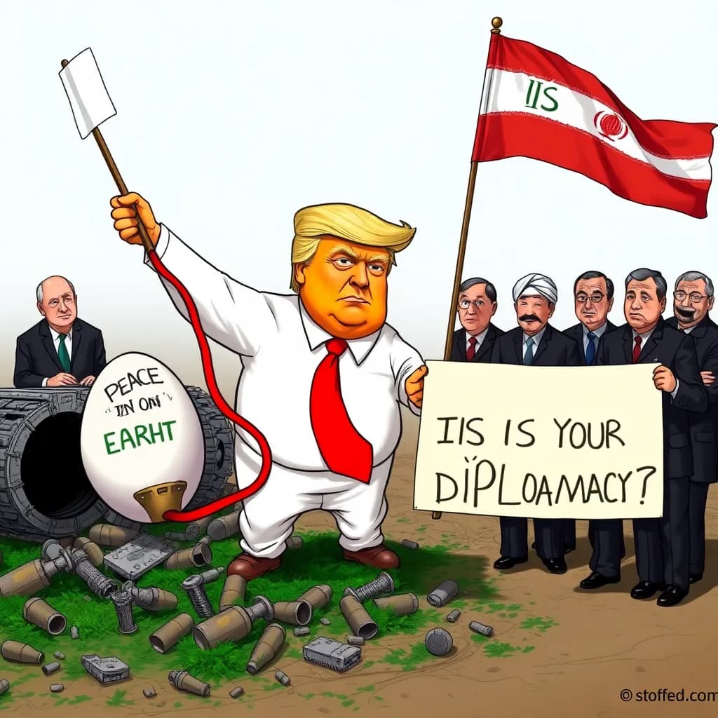 Trump sender påskebudskab til Iran: 'Åbn det f***** stræde eller i kommer i helvede'